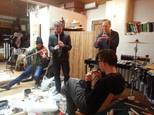 Benedict, Chris, Kev and Adam